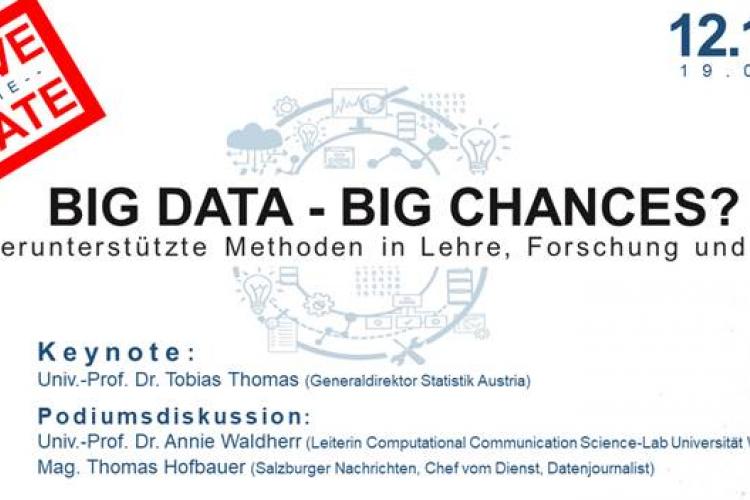 save the date- big data big changes?
